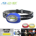 Water & Shock Resistant 3 Brightness Choice 3W COB Best LED Headlights